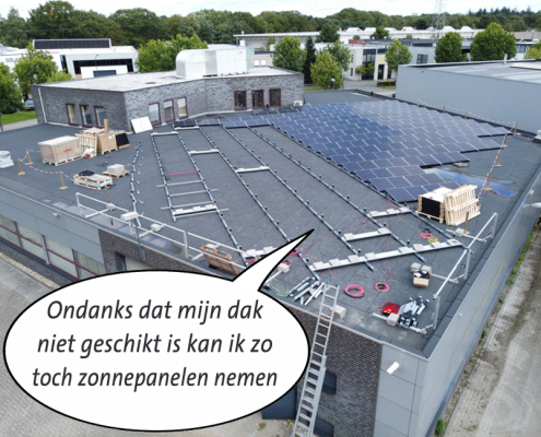 Zonnedaken doorklik